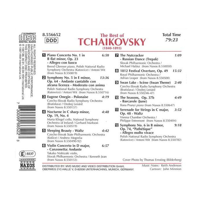 THE BEST OF TCHAIKOVSKY - slide-1