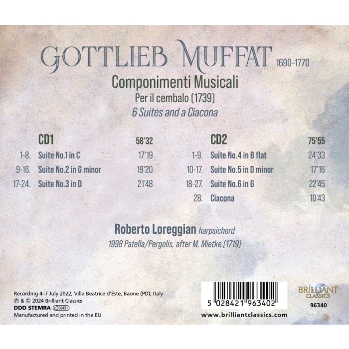 Muffat: Componimenti Musicali - slide-1