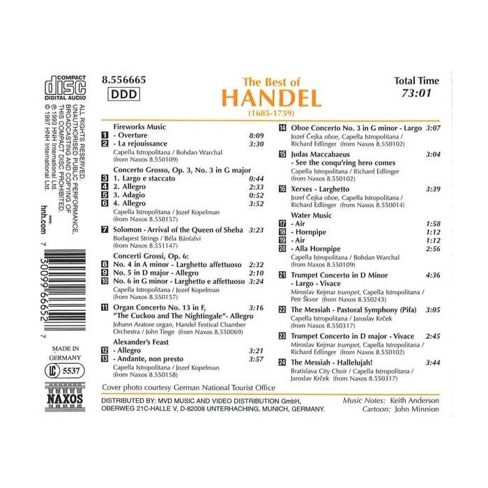 THE BEST OF HANDEL - slide-1