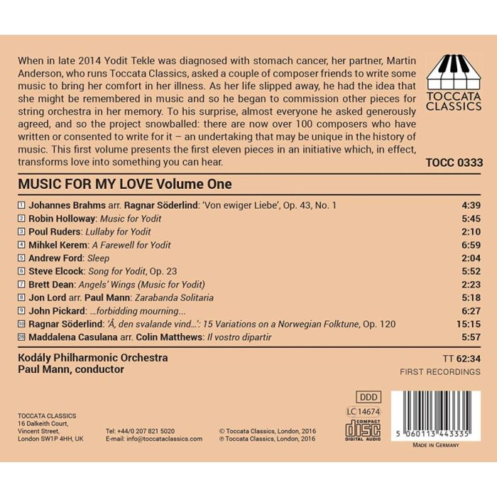 Music for my Love Vol. 1, 100+ New Works for String Orchestra - slide-1