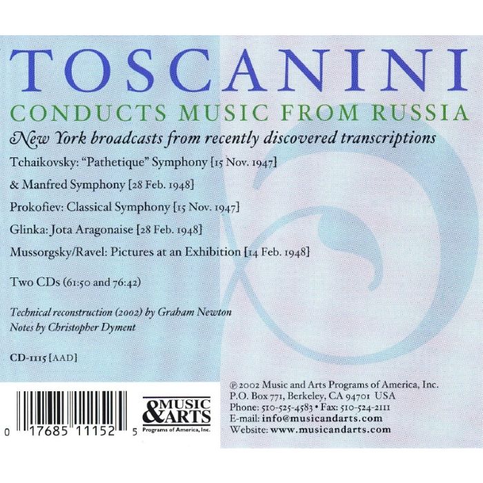 Toscanini conducts Music from Russia - slide-1