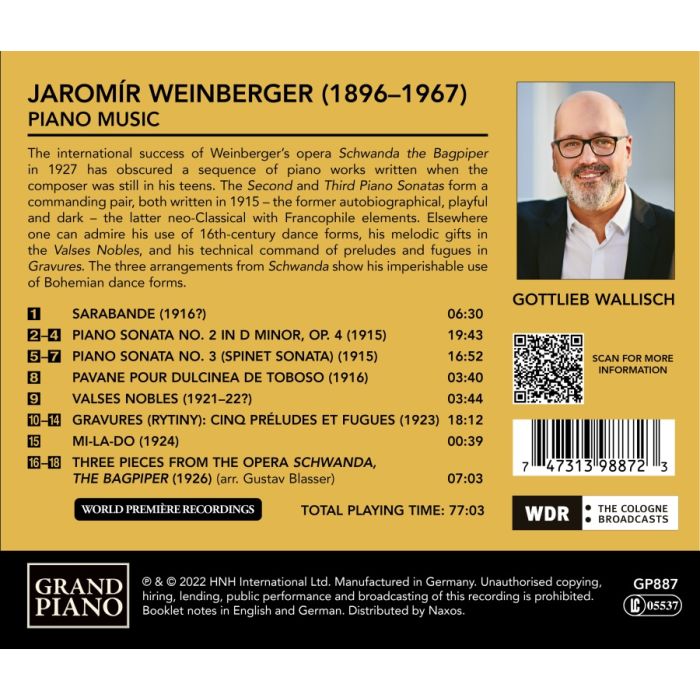 Weinberger: Piano Music - slide-1