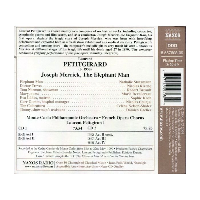 PETITGIRARD: Joseph Marrick, The Elephant Man - slide-1