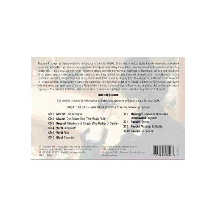 GREAT OPERA (10 CD) - slide-1