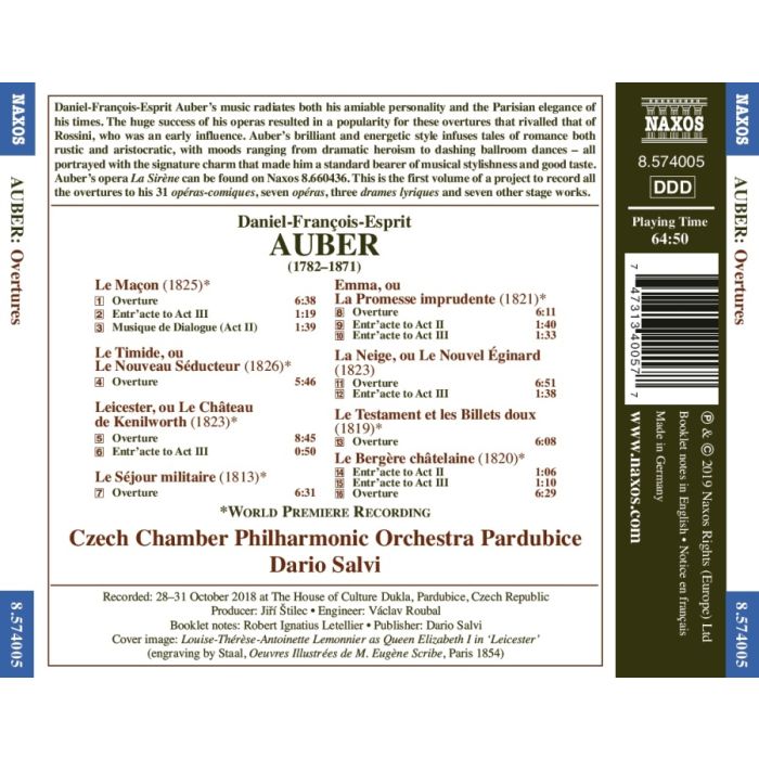 Auber: Overtures - slide-1