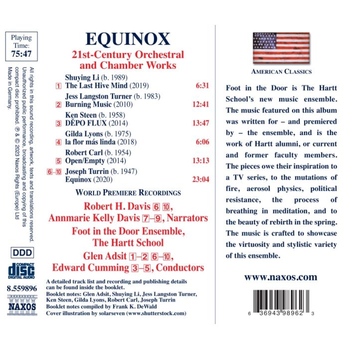 Equinox, 21st-Century Orchestral and Chamber Works - slide-1