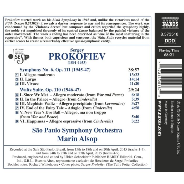 Prokofiev: Symphony No. 6,  Waltz Suite - slide-1