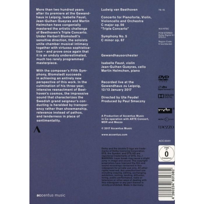 Beethoven: Triple Concerto; Symphony No. 5 - slide-1