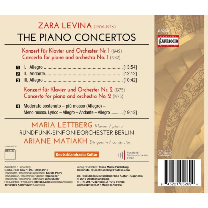 Levina: Piano Concertos - slide-1