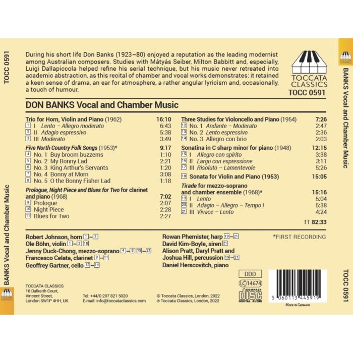 Banks: Vocal and Chamber Music - slide-1