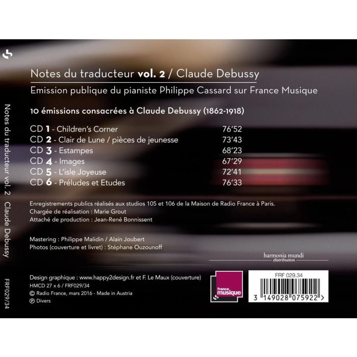 Debussy: Notes du traducteur vol. 2 -  - slide-1