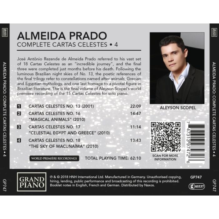 Almeida Prado: Cartas Celestes 4 - slide-1