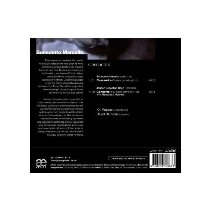 Marcello: Cassandra - kantata - slide-1