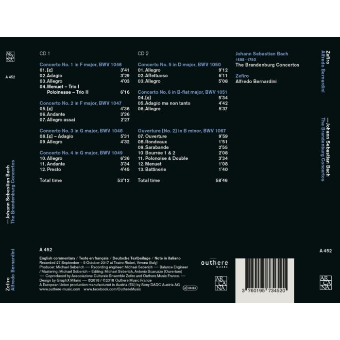 Bach: The Brandenburg Concertos, BWV1046-1051 - slide-1