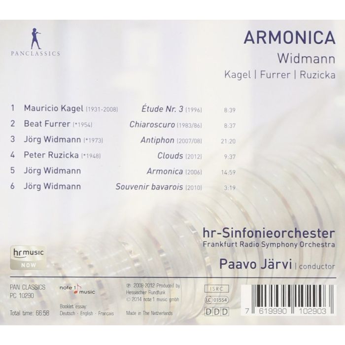 Armonica - Jörg Widmann, Maurice Kagel, Beat Furrer, Peter Ruzicka - slide-1