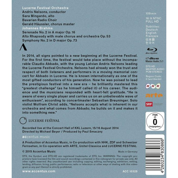 Brahms: Serenade No. 2; Symphony No. 2 - slide-1