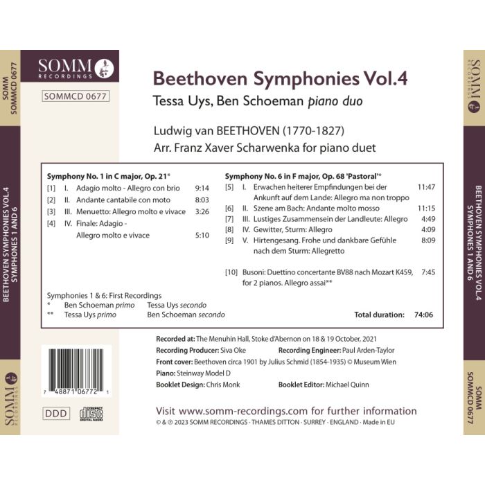 Beethoven: Symphonies Vol. 4 - slide-1