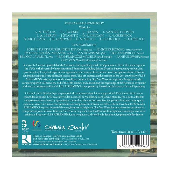 The Parisian Symphony – Gossec, Grétry, Haydn, Krauss, Lebrun … - slide-1