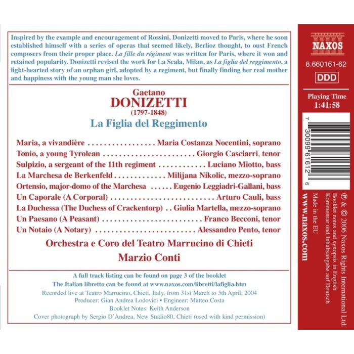 DONIZETTI: La Figlia del reggimento - slide-1