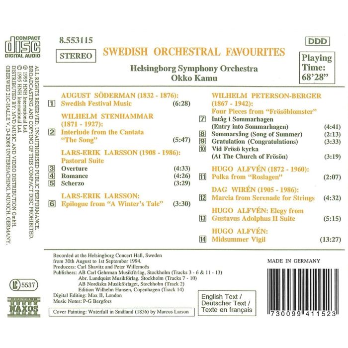 Swedish Orchestral Favourites, Vol. 1 - slide-1
