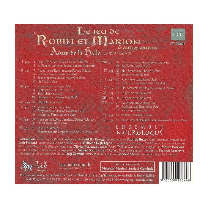 Halle: Le Jeu de Robin et Marion - slide-1