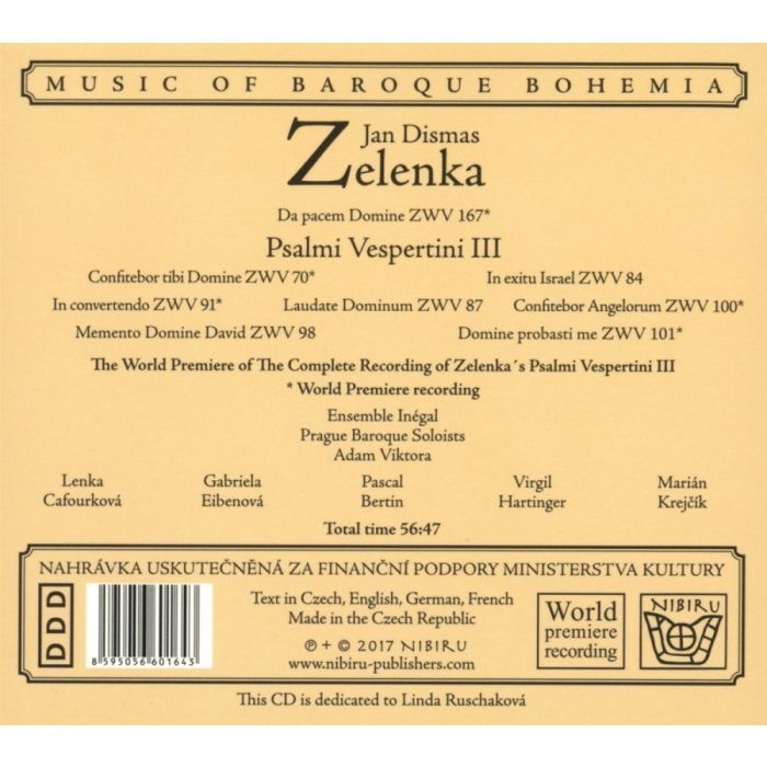 Zelenka: Psalmi Vespertini III - slide-1