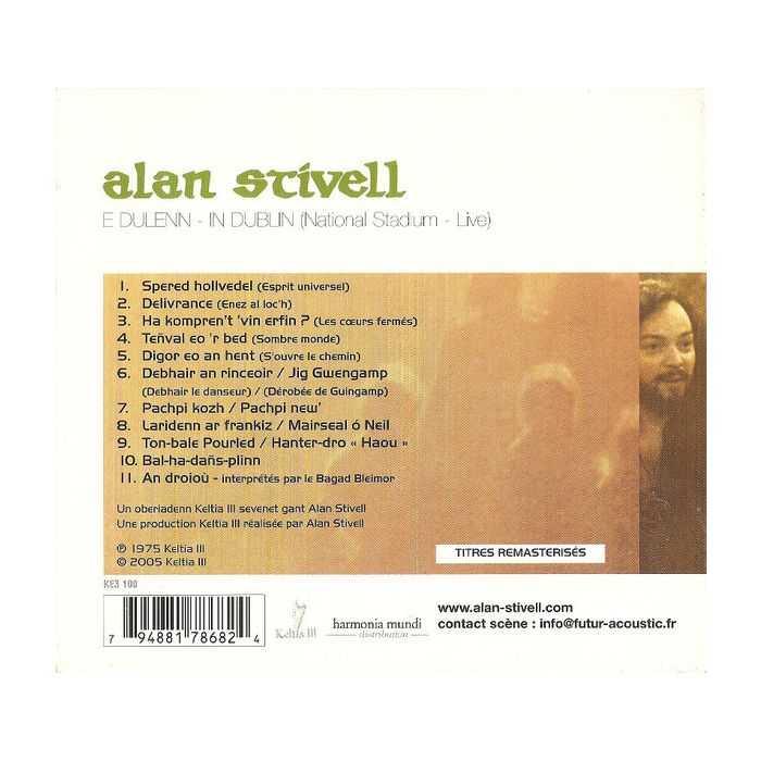 Alan Stivell ‎– Dublin (National Stadium - Live) - slide-1
