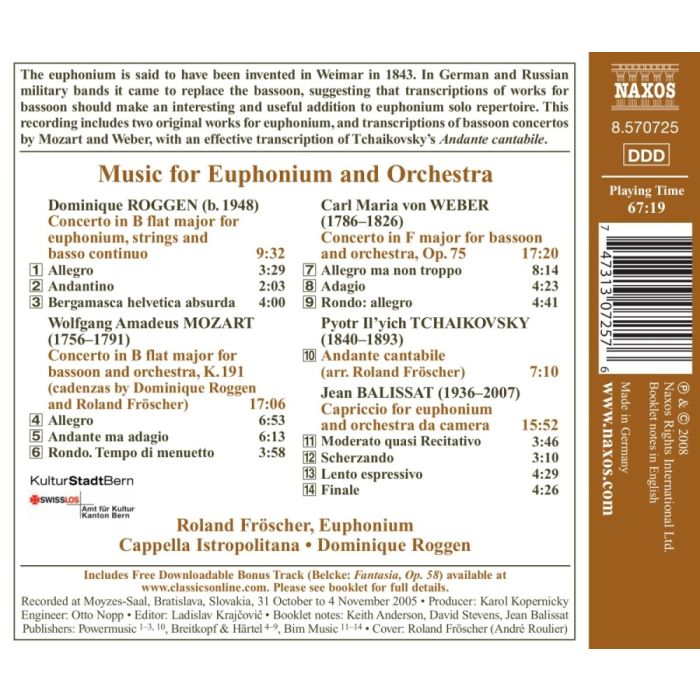 Music for Euphonium and Orchestra - slide-1