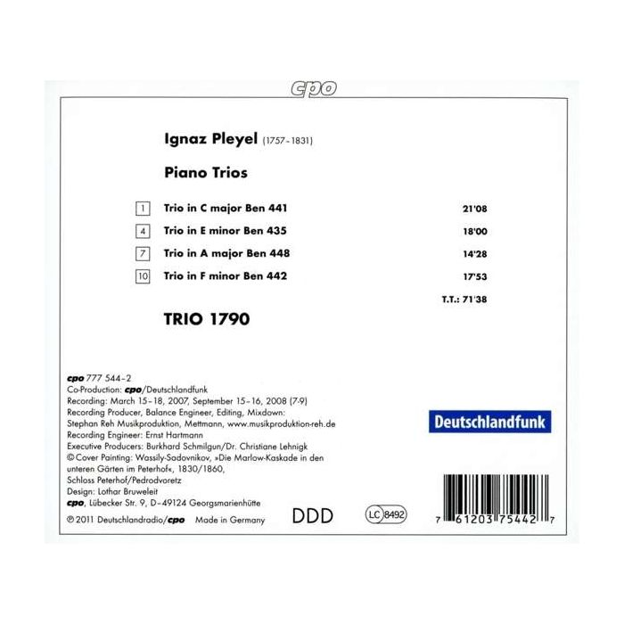 Pleyel: Piano Trios - slide-1