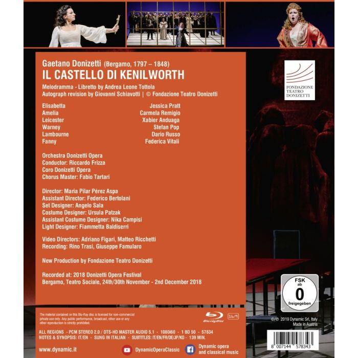 Donizetti: Il Castello di Kenilworth - slide-1
