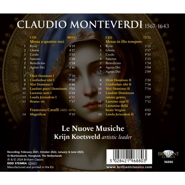 Monteverdi: Messa et Salmi - slide-1