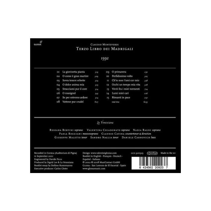 Monteverdi: Terzo libro dei madrigali - slide-1