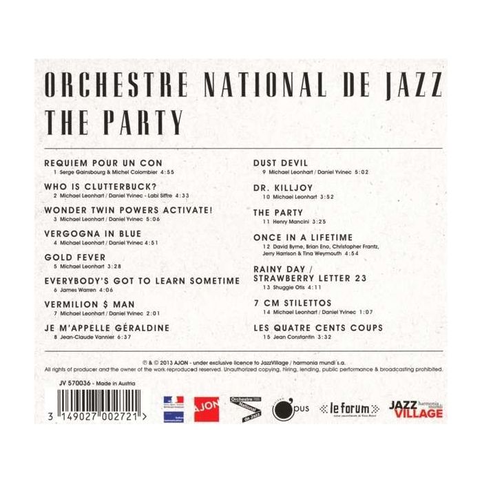 Orchestre National de Jazz: The Party - slide-1