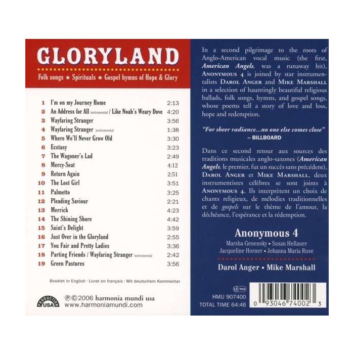 Gloryland - Folk songs, Spirituals, Gospel hymns of Hope & Glory - slide-2
