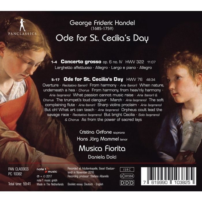 Handel: Ode for St Cecilia’s Day - slide-1