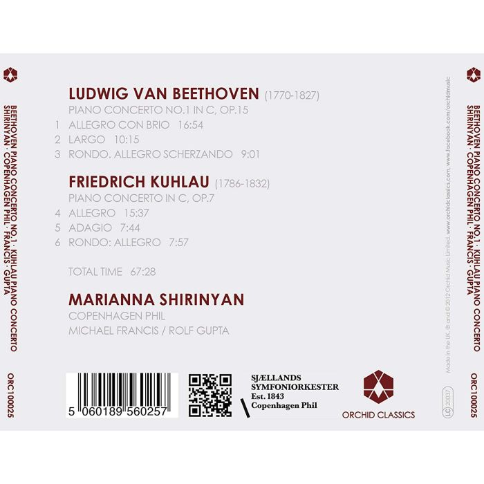 Beethoven: Piano Concerto No. 1 / Kuhlau: Piano Concerto - slide-1