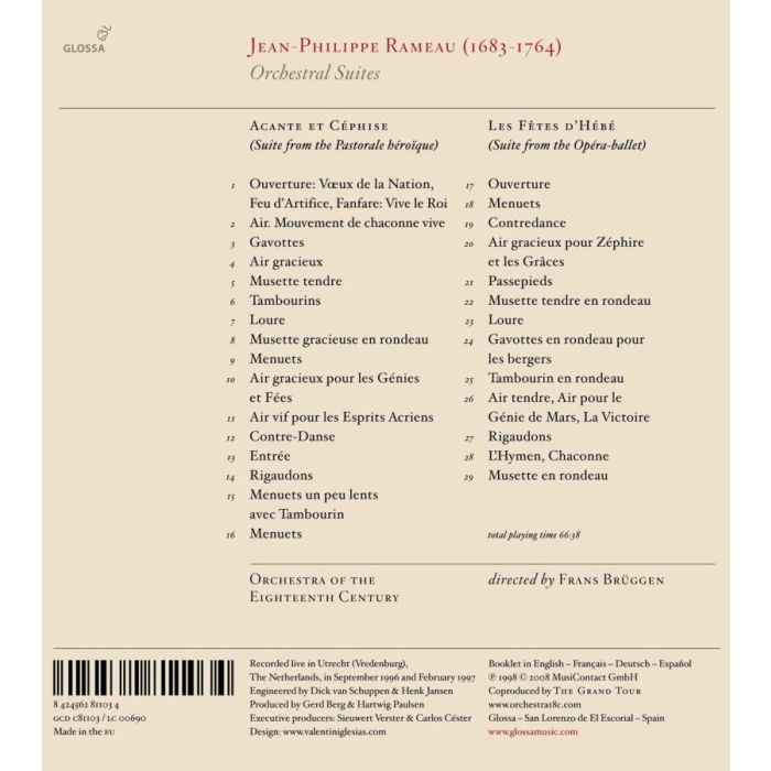 Rameau: Orchestral suites - slide-1