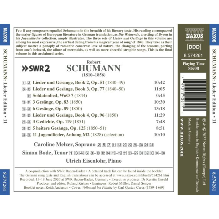 Schumann: Lieder und Gesänge - slide-1