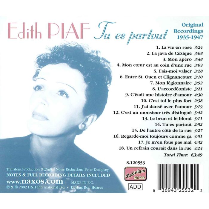 PIAF: Tu es partout - slide-1