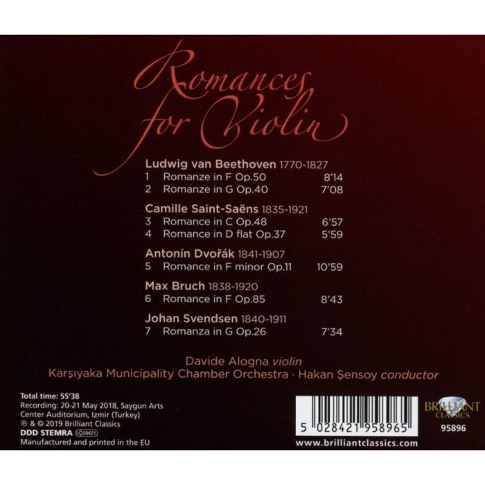 Romances for Violin - slide-1