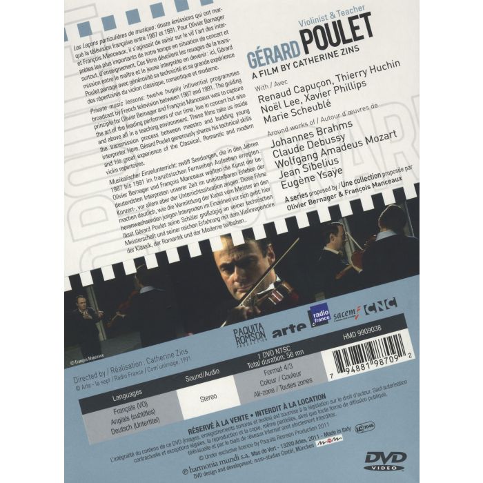 Gerard Poulet - Violinist & Teacher - slide-1