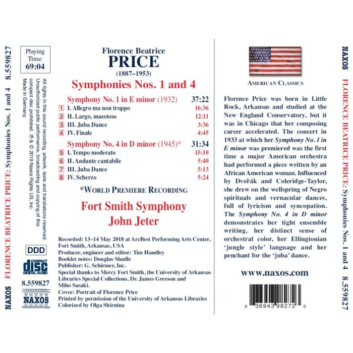 Price: Symphonies Nos. 1 & 4 - slide-1