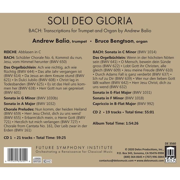 Bach: Soli Deo Gloria - slide-1
