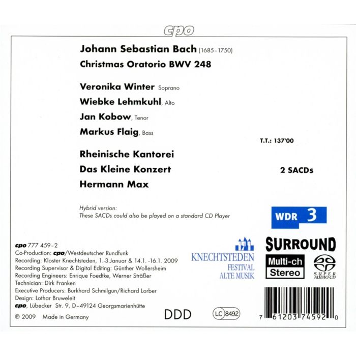 BACH: Christmas Oratorio, BWV248 - slide-1