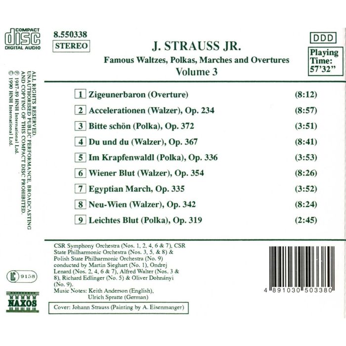 The Best of Johann.Strauss Jr.  vol. 3 - slide-1