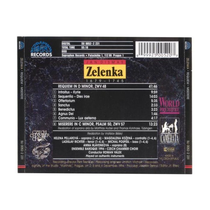 Zelenka: Requiem, Miserere - slide-1
