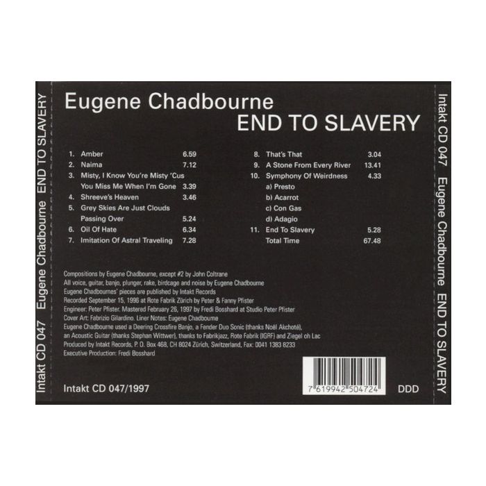 Eugene Chadbourne: End to Slavery - slide-1