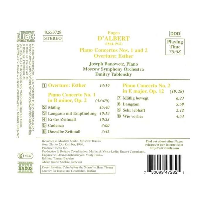 D`ALBERT: Piano Concertos - slide-1