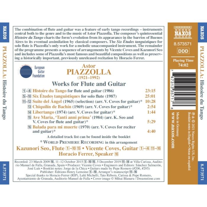 Piazzolla: Histoire du Tango - slide-1