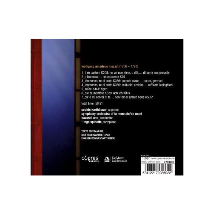 Mozart Arias Live at la Monnaie-de Munt - slide-1